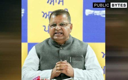 ਮਹਿਲਾ ਕਾਂਗਰਸ ਦੇ ਵਿਰੋਧ 'ਤੇ 'ਆਪ' ਨੇ ਕਿਹਾ- ਕਾਂਗਰਸ ਨੂੰ ਡਰਾਮੇ ਕਰਨ ਦੀ ਆਦਤ ਪੈ ਗਈ ਹੈ