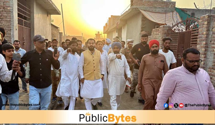 MLA Fazilka ਨੇ ਇਲਾਕੇ ਦੀਆਂ ਗਲੀਆਂ ਤੇ ਮੁਹੱਲਿਆਂ ਦਾ ਦੌਰਾ ਕਰਕੇ ਲੋਕਾਂ ਦੀਆਂ ਸਮੱਸਿਆਵਾਂ ਸੁਣੀਆਂ