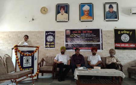 ਲੇਖਕ ਬਲਬੀਰ ਪਰਵਾਨਾ ਦੇ ਨਾਵਲ "ਰੌਲਿਆਂ ਵੇਲੇ"  ਉੱਤੇ ਵਿਚਾਰ ਚਰਚਾ ਤੇ ਸਨਮਾਨ ਸਮਾਰੋਹ