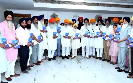 ਡਾਇਰੈਕਟੋਰੇਟ ਆਫ਼ ਐਜੂਕੇਸ਼ਨ ਵੱਲੋਂ “ਕੁਦਰਤੀ ਆਫ਼ਤਾਂ ਪ੍ਰਬੰਧਨ ਅਤੇ ਪੰਜਾਬੀਆਂ ਦੀ ਭੂਮਿਕਾ” ਕਿਤਾਬ ਰਿਲੀਜ਼