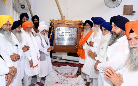 ਸ਼੍ਰੋਮਣੀ ਕਮੇਟੀ ਵੱਲੋਂ ਗੁਰਦੁਆਰਾ ਸ਼ਹੀਦ ਗੰਜ ਸਾਹਿਬ ਵਿਖੇ ਸੰਗਤਾਂ ਦੀ ਸਹੂਲਤ ਲਈ ਸ਼ੈੱਡ ਬਣਾੳੇਣ ਦਾ ਕਾਰਜ ਆਰੰਭ