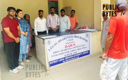 ਨਸ਼ਾ ਵਿਰੁੱਧ ਅੰਤਰਰਾਸ਼ਟਰੀ ਦਿਵਸ : ਜ਼ਿਲ੍ਹਾ ਕਾਨੂੰਨੀ ਸੇਵਾਵਾਂ ਅਥਾਰਟੀ ਫਾਜ਼ਿਲਕਾ ਵੱਲੋਂ ਵਿਅਕਤੀਗਤ ਤੇ ਸਮੂਹਿਕ ਜਾਗਰੂਕਤਾ ਮੁਹਿੰਮਾਂ ਦਾ ਆਯੋਜਨ