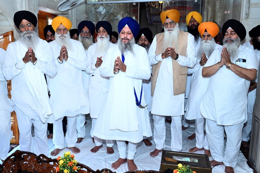 ਸ੍ਰੀ ਅਕਾਲ ਤਖ਼ਤ ਸਾਹਿਬ ਵਿਖੇ ਜੂਨ 1984 ਦੇ ਸ਼ਹੀਦਾਂ ਦੀ ਯਾਦ ਵਿਚ ਸ਼ਹੀਦੀ ਸਮਾਗਮ ਆਯੋਜਿਤ