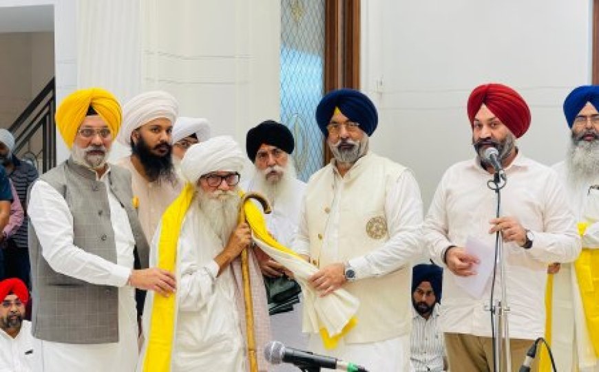 ਗੁਰਦੁਆਰਾ ਮੋਤੀ ਬਾਗ ਸਾਹਿਬ ਦਿੱਲੀ ’ਚ ਮੁੱਖ ਦਰਬਾਰ ਸਾਹਿਬ ਹਾਲ ਸੁੰਦਰੀਕਰਨ ਮਗਰੋਂ ਸੰਗਤਾਂ ਨੂੰ ਸਮਰਪਿਤ 