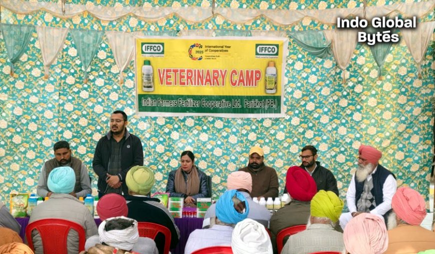 ਇਫਕੋ ਵੱਲੋਂ ਪਿੰਡ ਸ਼ੇਰ ਸਿੰਘ ਵਾਲਾ ਵਿਖੇ ਵੈਟਨਰੀ ਕੈਂਪ ਦਾ ਆਯੋਜਨ